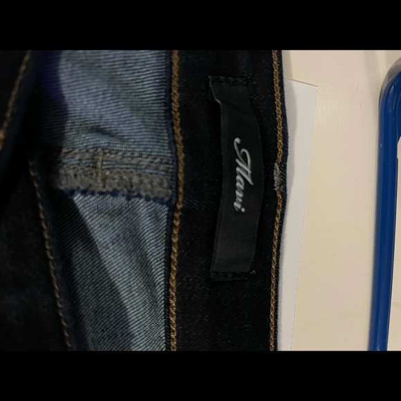 Mavi Kendra High-Rise Straight Leg Dark Rinse Jeans Sz 34/30 - Picture 9 of 11